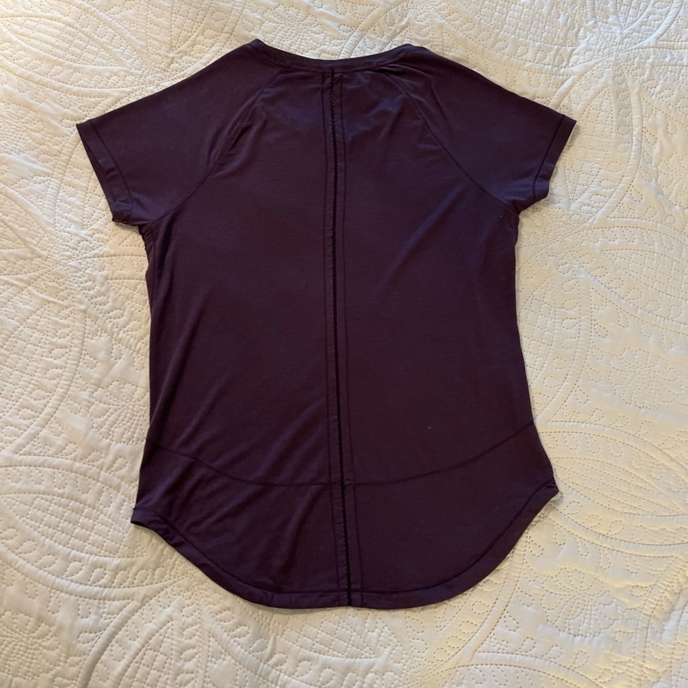 Tangerine Fitted Purple T-shirt